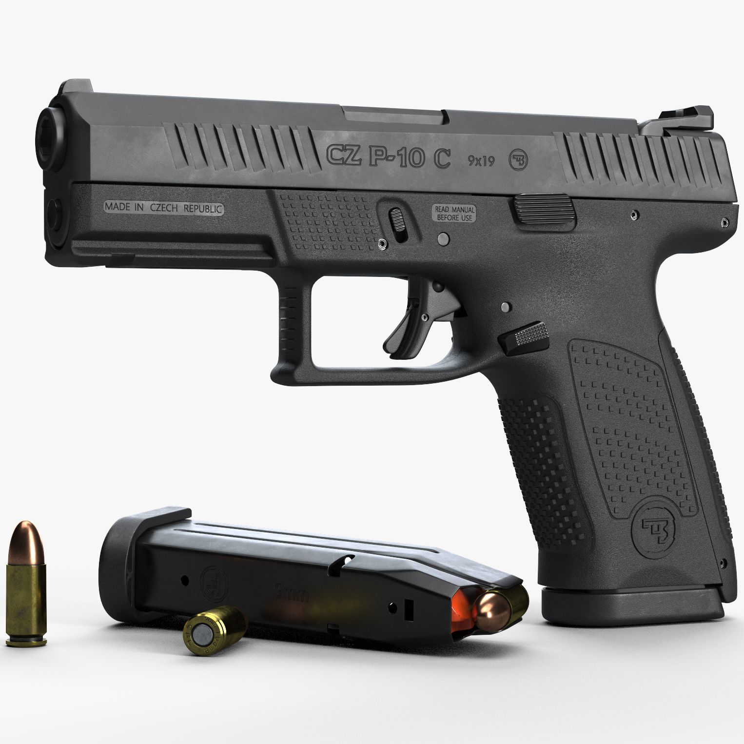 Broń krótka - styl CZ P10C